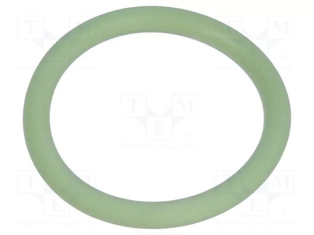 O-ring gasket; FPM; Thk: 1.5mm; Øint: 12mm; PG9; green; -40÷200°C HUMMEL HUMMEL-1321090021