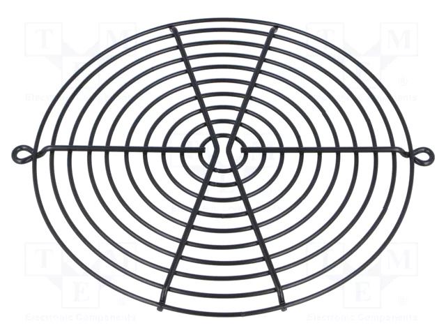 Guard; metal; Ø171mm; screw; black TQSolution FG-17B-BK