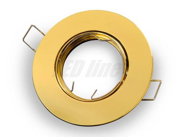 LED line® downlight round adjustable cast gold 242878 5901583242878