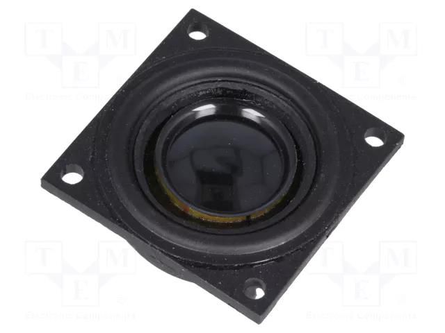 Loudspeaker; miniature; 0.5W; 8Ω; 23x23x8.5mm; 300÷19000Hz; IP64 VISATON VS-K23-SQ