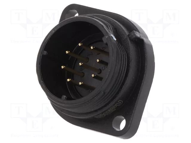 Connector: circular; socket; male; PIN: 9; IP68; SP21; 5A; 500V WEIPU SP2113/P9