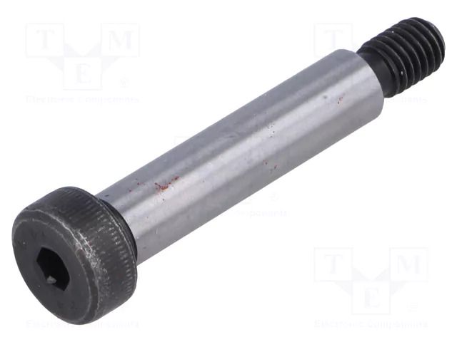 Shoulder screw; steel; M8; 1.25; Thread len: 13mm; hex key; HEX 5mm ELESA+GANTER ISO7379-10-M8-45