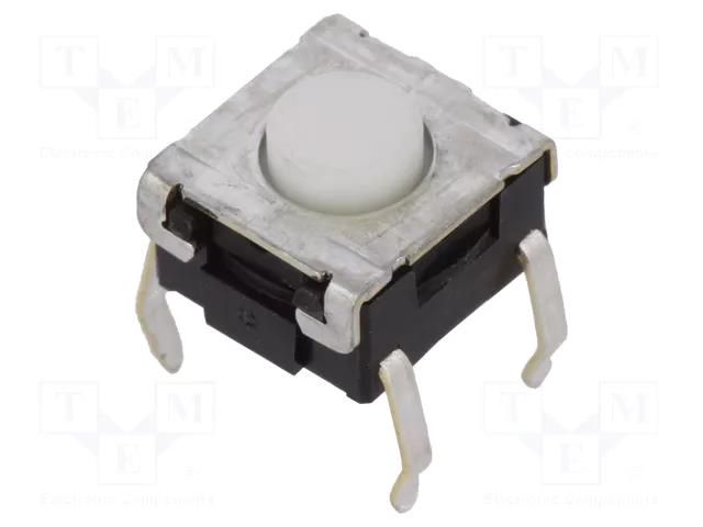 Microswitch TACT; SPST-NO; Pos: 2; 0.05A/24VDC; THT; none; 1.57N OMRON Electronic Components B3W-1000