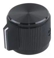 STRAIGHT KNURLED POINTER KNOB, 6.38MM KPN700B1/4