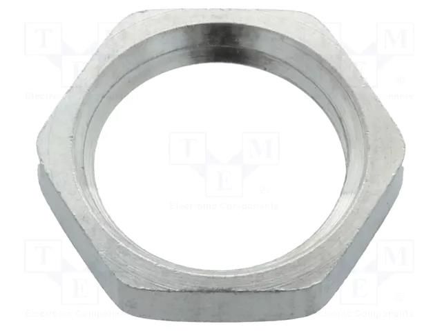Nut; PG7; brass; Thk: 2.8mm; Spanner: 15mm; Thread: PG; SKINDICHT® LAPP LP-52003490