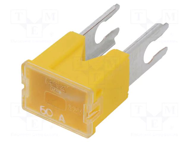 Fuse: fuse; 60A; automotive; JAPVAL; male; 48.6mm MTA JAPVAL-M-60A