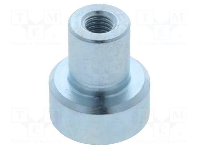 Magnet: permanent; neodymium; 25N; Ø: 10mm; H: 11.5mm; steel ELESA+GANTER GN50.2-ND-10-M3
