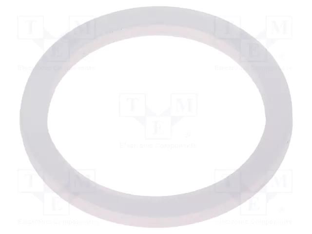 Gasket; polyetylene; Thk: 2mm; Øint: 25mm; Øout: 31mm; M25; -30÷70°C HUMMEL HUMMEL-1325250059