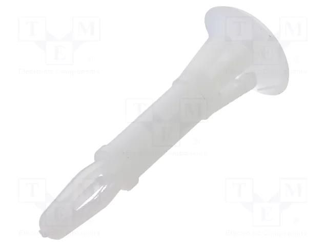 Assembly stud; polyamide; L: 15.9mm; latch/latch; Ø2: 4.75mm DREMEC DR8G820V40626