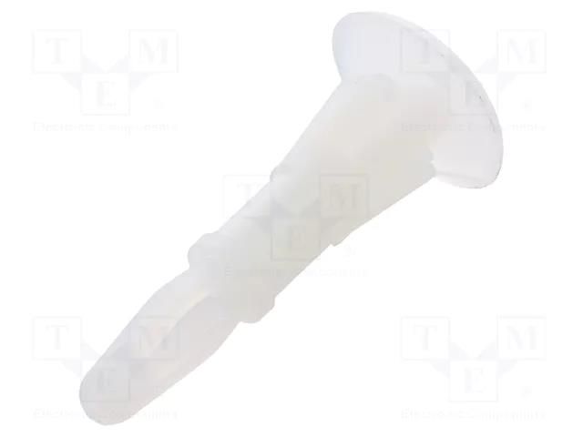 Assembly stud; polyamide; L: 11.1mm; latch/latch; Ø2: 4.75mm DREMEC DR8G820V40622