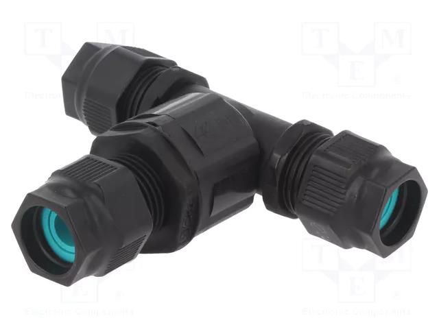 Connector: AC supply; screw terminal; TH390; 7÷13.5mm; 0.5÷1.5mm2 TECHNO THB.390.C1A