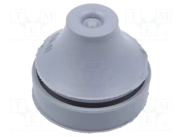 Grommet; with bulkhead; Ømount.hole: 17mm; EPDM; grey; Size: M16 SCHNEIDER ELECTRIC IMT36180