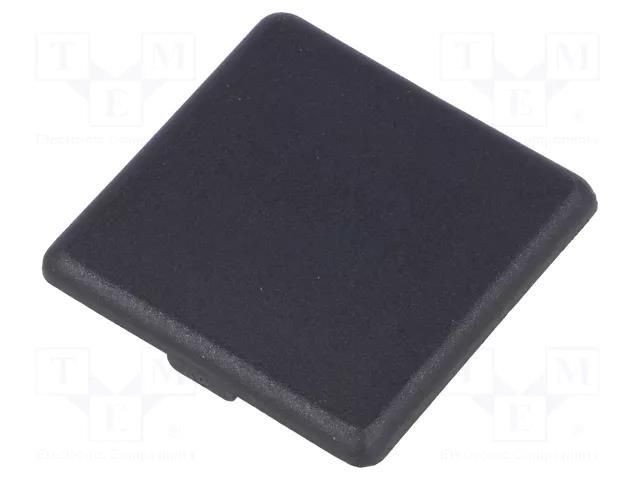 Stopper; for profiles; Width of the groove: 10mm; W: 50mm; L: 50mm FATH FA-091028