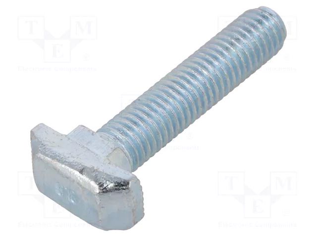 Screw; for profiles; Width of the groove: 10mm; L: 40mm; steel FATH FA-096HK1030M0840