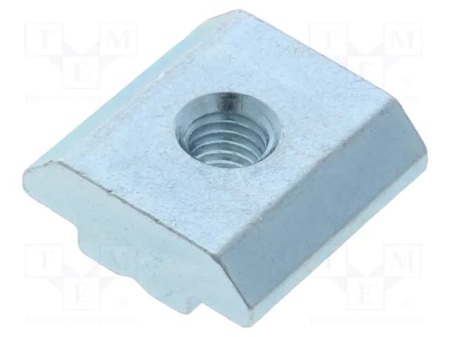 Nut; for profiles; Width of the groove: 8mm; steel; zinc; T-slot FATH FA-096015