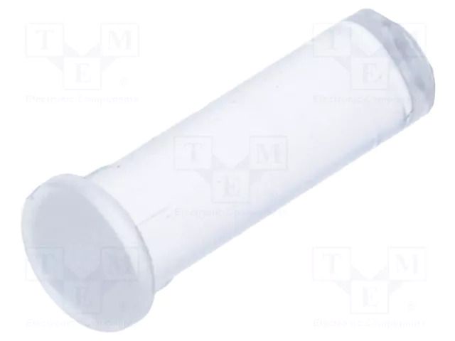 Fiber for LED; Ø5mm; L: 12.7mm; round; Front: convex; straight BIVAR PLP5-2-500