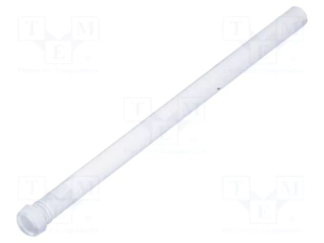 Fiber for LED; Ø3.2mm; L: 45mm; round; Front: convex; straight MENTOR 1282.6001