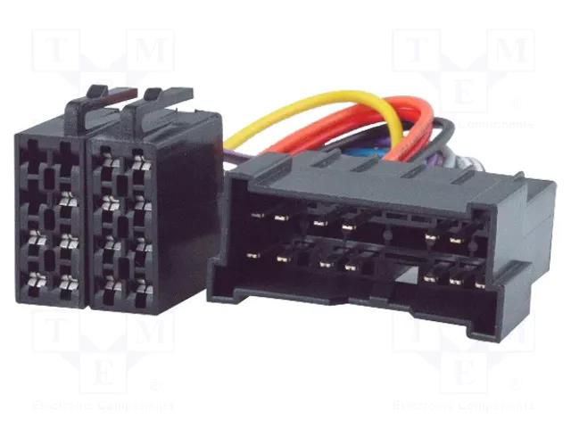 Adapter; Hyundai,Kia; ISO 4CARMEDIA ZRS-AS-12B