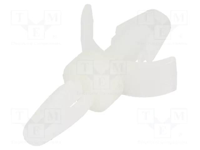 PCB distance; polyamide; L: 4.8mm; snap fastener; natural DREMEC DR8G813V40360