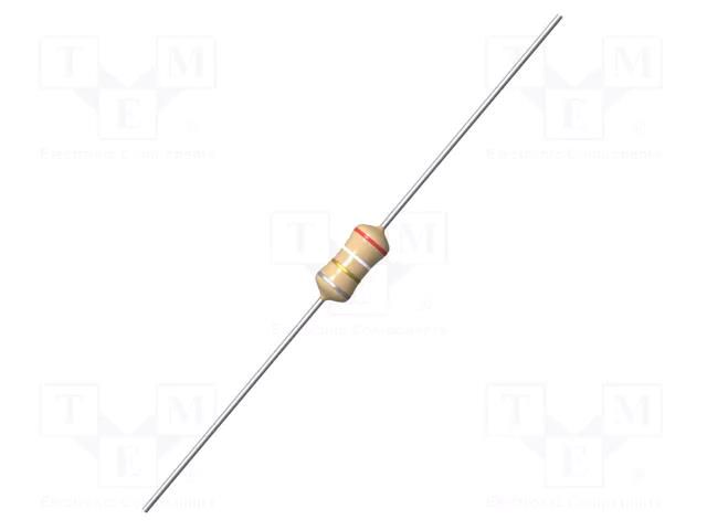 Inductor: wire; THT; 120uH; 0.55A; 1Ω; Ø5.8x12.8mm; ±5%; Leads: axial FASTRON HBCC-121J-02