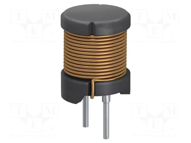 Inductor: wire; THT; 1000uH; 0.44A; 2.57Ω; ±10%; Body dim: Ø8.3x10mm FASTRON 07HVP-102K-51