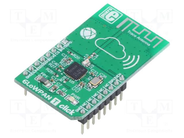 Click board; prototype board; Comp: CC2520; RF transceiver MIKROE MIKROE-2218