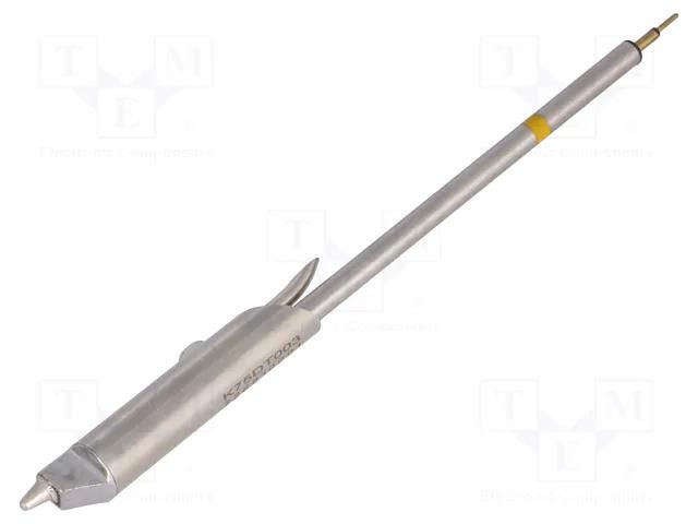 Tip; 350÷398°C; for desoldering; 0.8mm THERMALTRONICS K75DT003