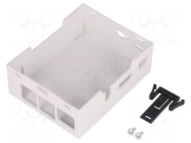 Enclosure: for computer; Raspberry Pi 3 B; ABS,polycarbonate ITALTRONIC IT-33.0414000.RP3