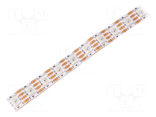 Programmable LED tape; RGB; 5050; LED/m: 90; 10mm; IP20; 140°; 27W/m WORLDSEMI HCBAA90W