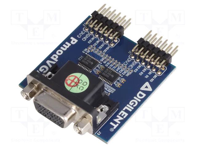 Pmod module; prototype board; Comp: SN74ALVC245PWR; adapter DIGILENT 410-345