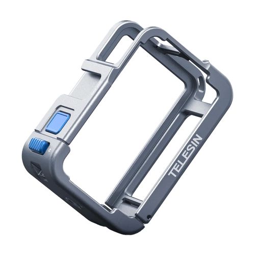 Telesin metal case for DJI Osmo Action 5 (blue), Telesin S6-FMS-13BL-TDJ