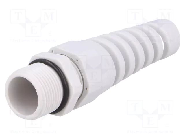 Cable gland; with strain relief; PG13,5; IP68; polyamide; grey BM GROUP BM4013S