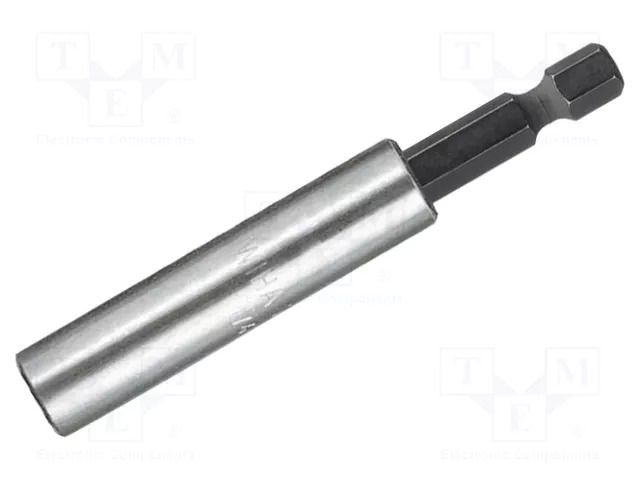 Holder; Socket size-inch: 1/4"; HEX 1/4"; Overall len: 58mm WIHA WIHA.7113