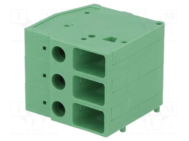 Connector: PCB terminal block; terminal; 32A; 630V; straight; 1x3 DEGSON ELECTRONICS DG107V-7.62-03P