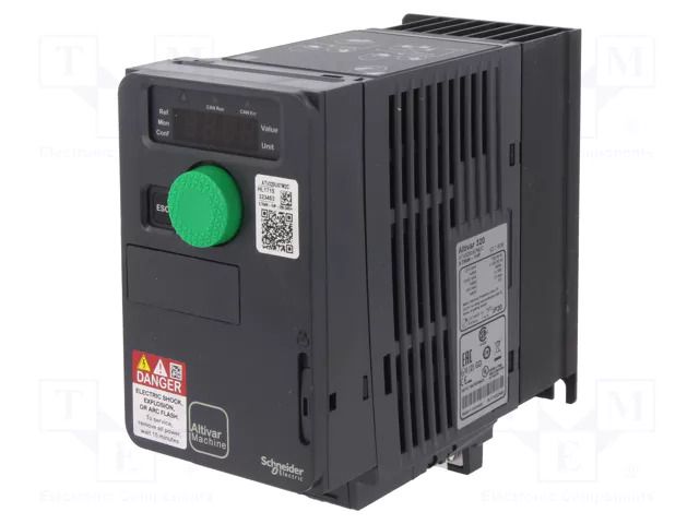 Automation module: vector inverter; Max motor power: 0.75kW SCHNEIDER ELECTRIC ATV320U07M2C