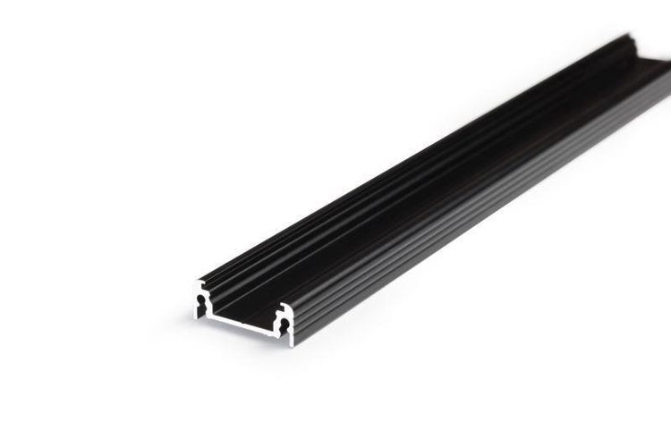 LED Profile SURFACE14 EF/Y 2000 black anod. A2020021 5901597204862