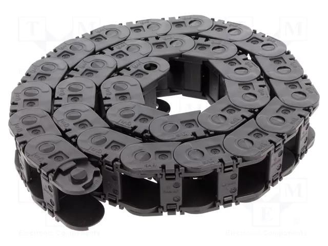 Cable chain; 1500; Bend.rad: 180mm; L: 999mm; Int.height: 21mm IGUS 1500.025.180.0