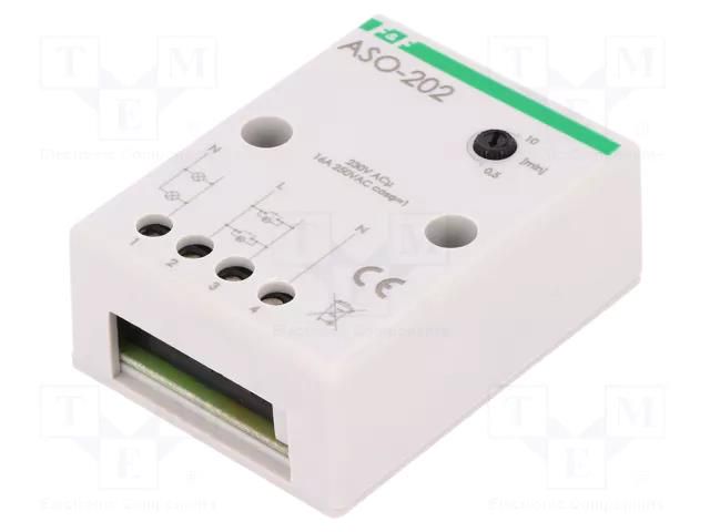 Staircase timer; wall mount; 230VAC; IP20; 10A; -20÷50°C F&F ASO-202