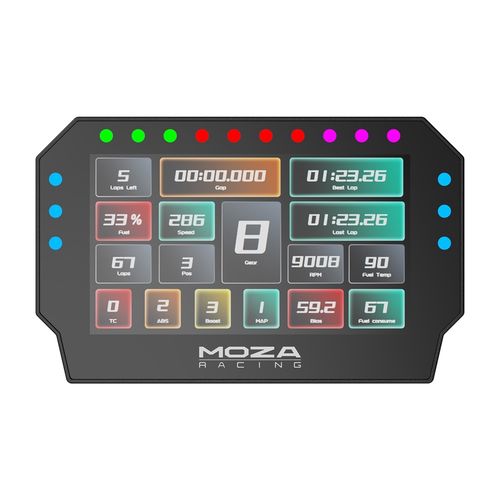 Moza Racing CM2 RS072 display, Moza Racing RS072