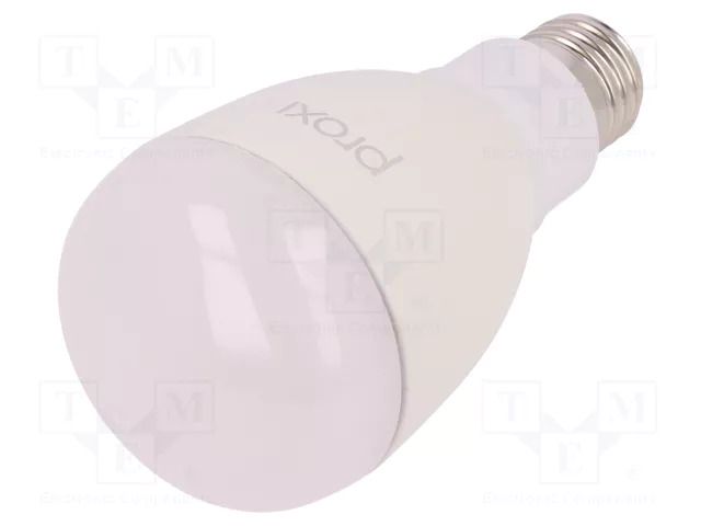 LED lamp; RGB; E27; 85÷265VAC; Interface: Bluetooth SMART; PROXI F&F RB-BULB