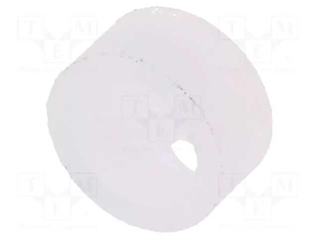Spacer sleeve; LED; Øout: 5mm; ØLED: 5mm; L: 2.5mm; natural; UL94V-2 FIX&FASTEN FIX-LED-2.5