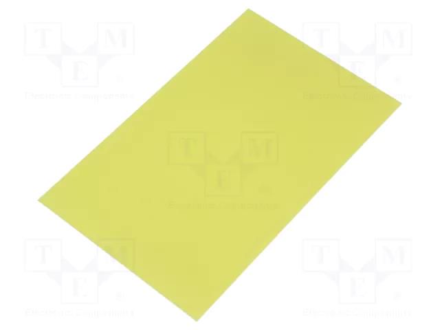 Laminate; FR4,epoxy resin; 0.8mm; L: 160mm; W: 100mm SOLDER PEAK LAM100X160/0.8