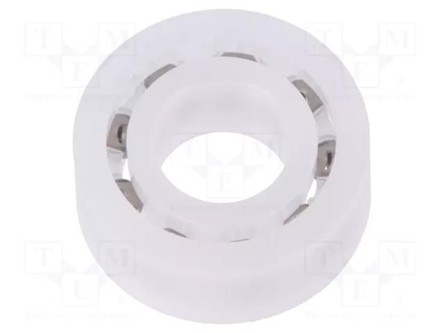 Bearing: ball; Øint: 6mm; Øout: 13mm; W: 5mm; Cage: polyamide IGUS BB-686-B180-30-ES