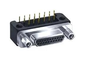 MICRO-D SUB CONN, R/A PLUG, 51POS, TH M83513/11-G01CP
