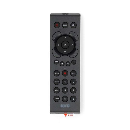 Remote Control DABMAN i160/i170/i310CD/i410BTi510BT/i560CDschwarz with Eject Symbol 5400167
