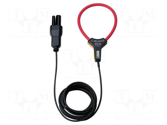 AC current clamp adapter; Øcable: 70mm; I AC: 100mA÷10kA; Len: 3m CHAUVIN ARNOUX CA-MA193-250