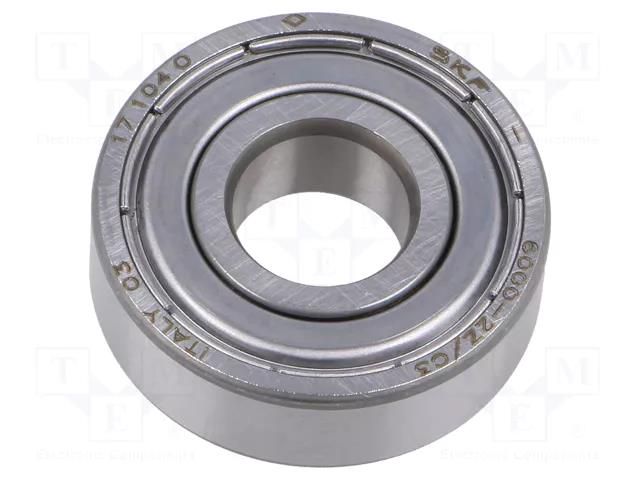 Bearing: single row deep groove ball; Øint: 10mm; Øout: 26mm SKF SKF6000-2Z/C3