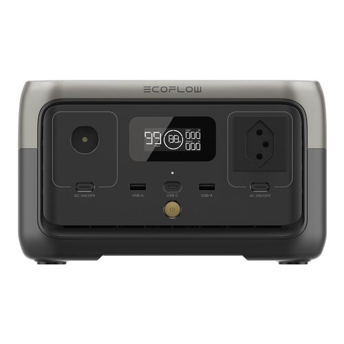 EcoFlow RIVER 2 portable power station (Version with CH plug), EcoFlow ZMR600-B-CH