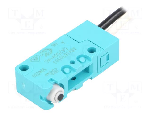 Microswitch SNAP ACTION; 5A/250VAC; without lever; SPST-NO; ABV PANASONIC ABV1630503