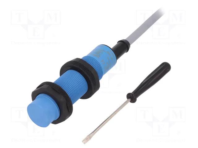 Sensor: capacitive; Range: 3÷12mm; OUT: NPN / NO + NC; Housing: M18 SICK CM18-12NNP-EW1